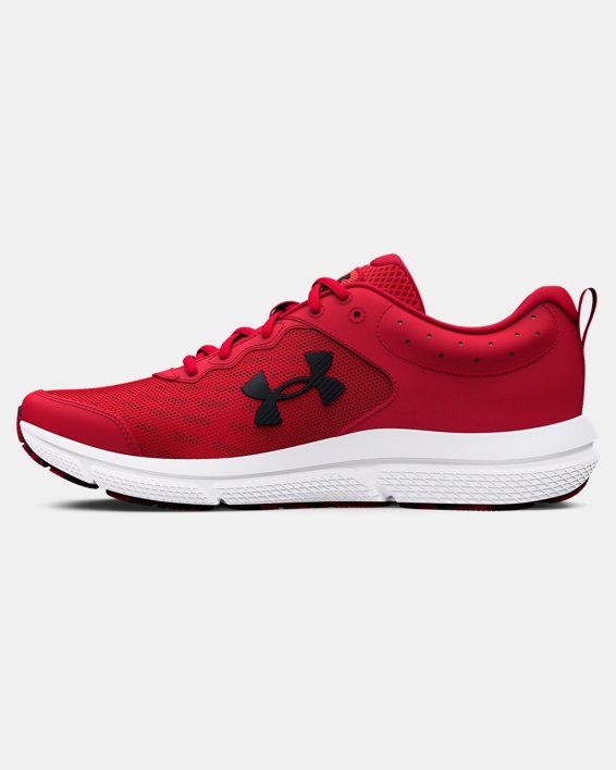 Men's UA Charged Assert 10 Running Shoes, Red, pdpMainDesktop image number 1